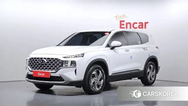 Hyundai The New Santa Fe 2021 Белый из Кореи