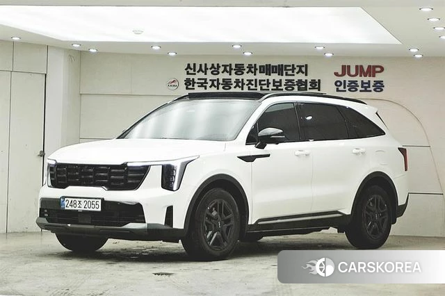 Kia The New Sorento 4th Generation 2024 Белый из Кореи