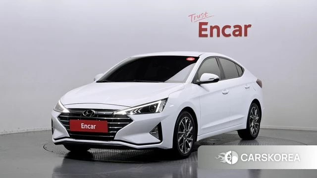 Hyundai The New Avante AD 2019 Белый из Кореи