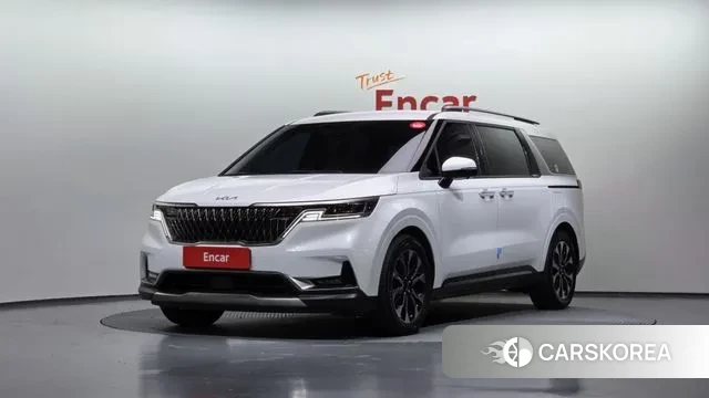 Kia Carnival 4th generation 2022 Белый из Кореи