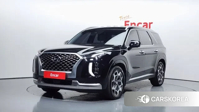 Hyundai Palisade 2021 Черный из Кореи