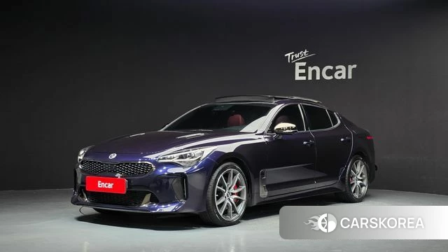 Kia Stinger Meister 2021 Синий из Кореи
