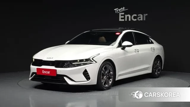 Kia K5 Hybrid 3rd Generation 2022 Белый из Кореи