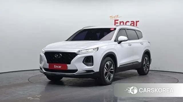 Hyundai Santa Fe TM 2018 Белый из Кореи