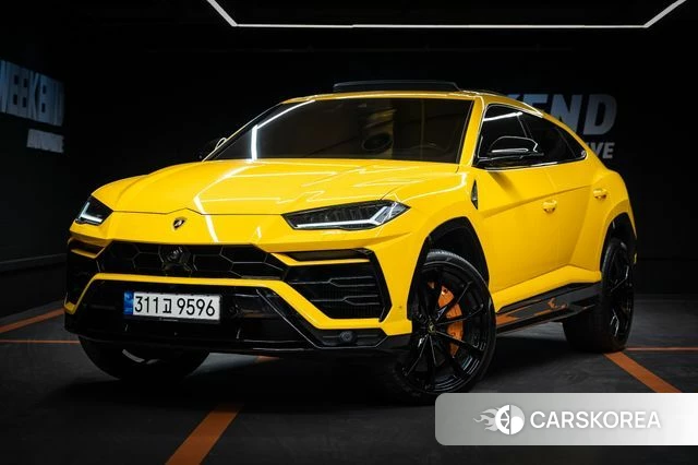 Lamborghini Urus 2022 Желтый из Кореи