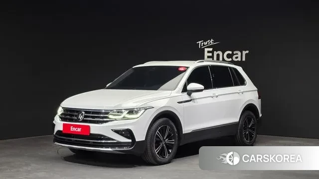 Volkswagen Tiguan second Generation 2023 Белый из Кореи