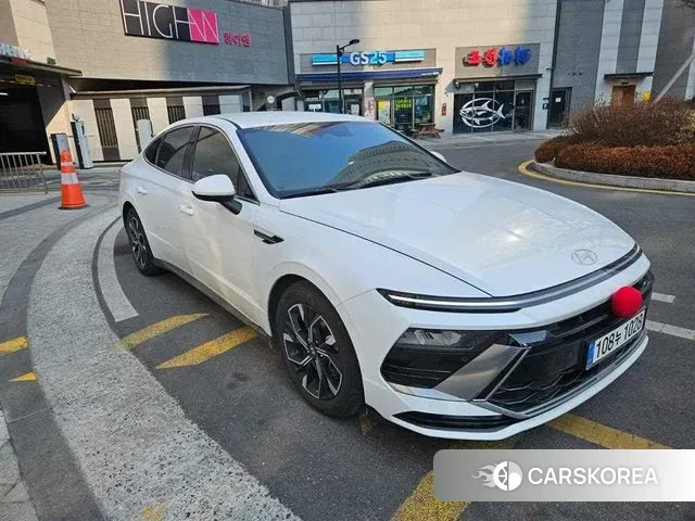 Hyundai Sonata D Edge (DN8) 2024 Белый из Кореи