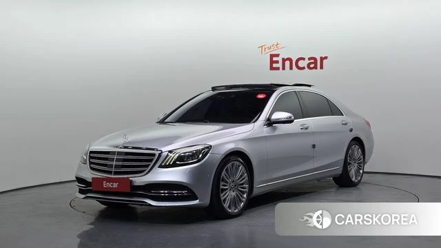Mercedes-Benz S-Class W222 2018 Серебряный из Кореи