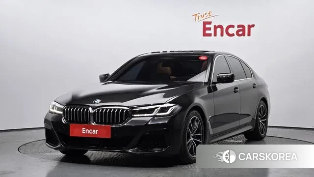 BMW 5 Series (G30) 2023 Серый из Кореи