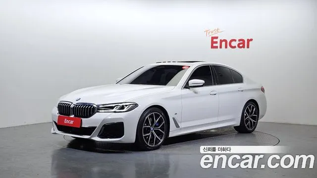 BMW 5 Series (G30) 2022 Белый из Кореи