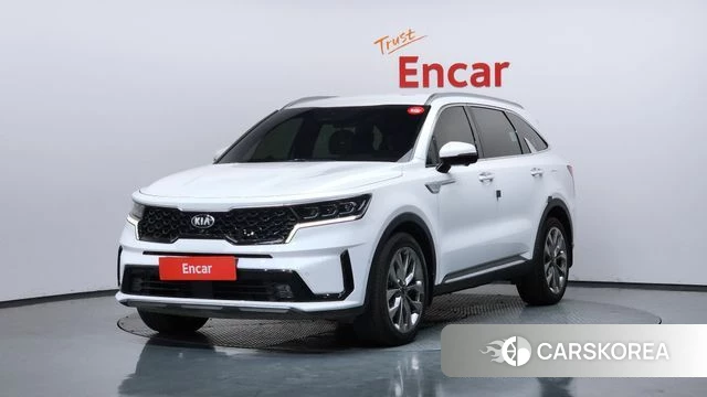 Kia Sorento 4th Generation 2021 Белый из Кореи