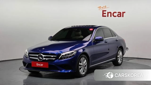 Mercedes-Benz C-Class W205 2019 Синий из Кореи