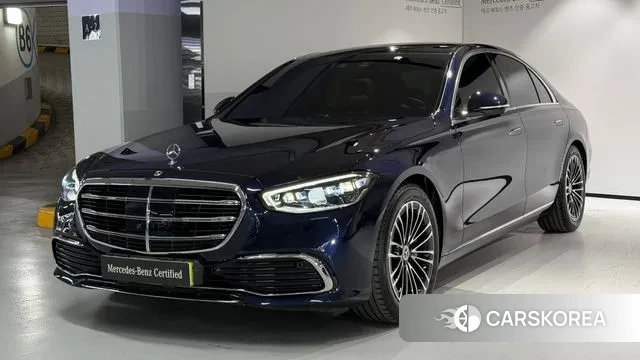 Mercedes-Benz S-Class W223 2025 Синий из Кореи