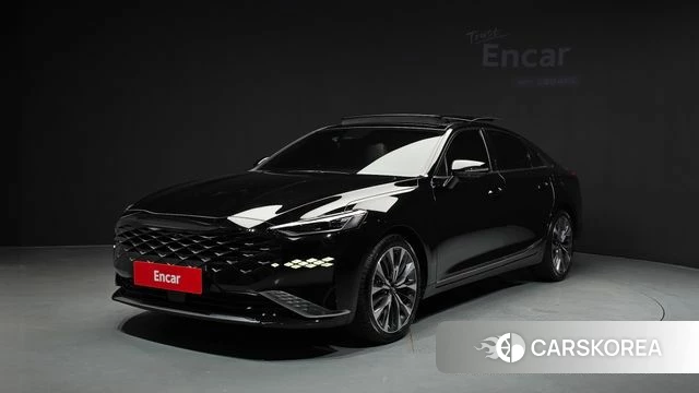 Kia K8 2021 Черный из Кореи