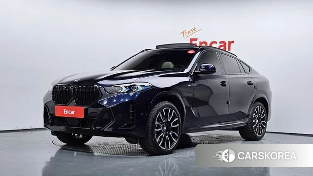 BMW X6 (G06) 2025 Синий из Кореи