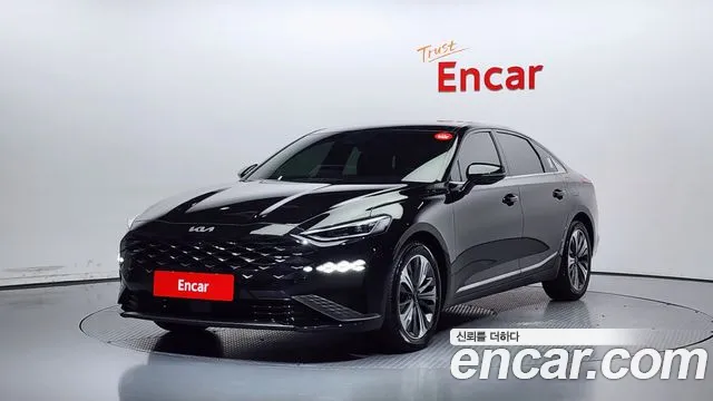 Kia K8 Hybrid 2022 Черный из Кореи