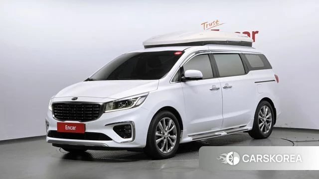 Kia The New Carnival 2020 Белый из Кореи