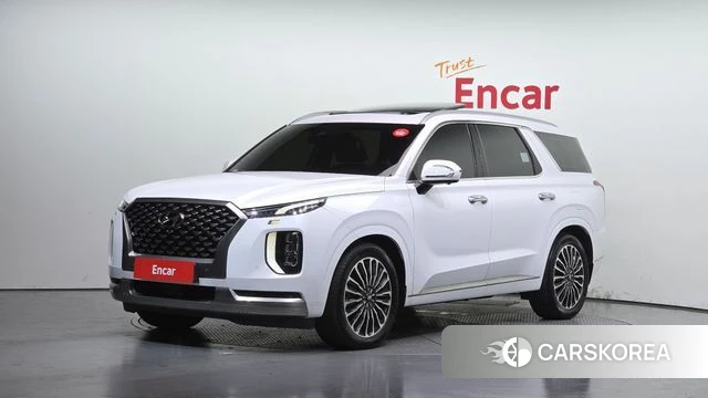 Hyundai Palisade 2022 Белый из Кореи