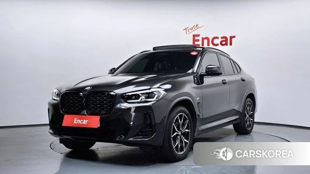 BMW X4 (G02) 2023 Серый из Кореи