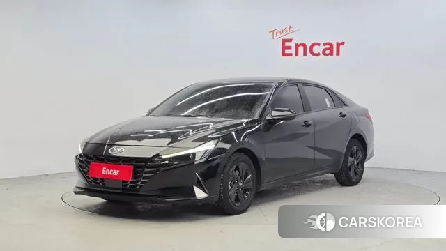 Hyundai Avante (CN7) 2022 Черный из Кореи