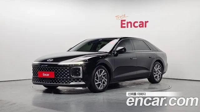 Hyundai Grandeur Hybrid (GN7) 2023 Черный из Кореи