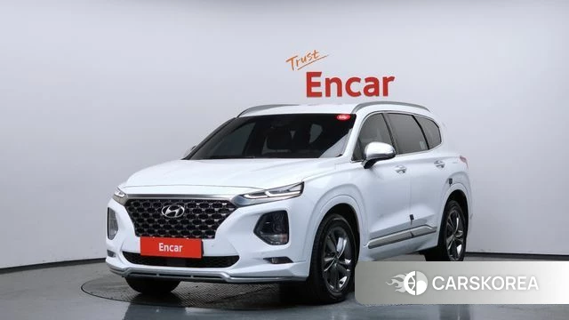 Hyundai Santa Fe TM 2018 Белый из Кореи