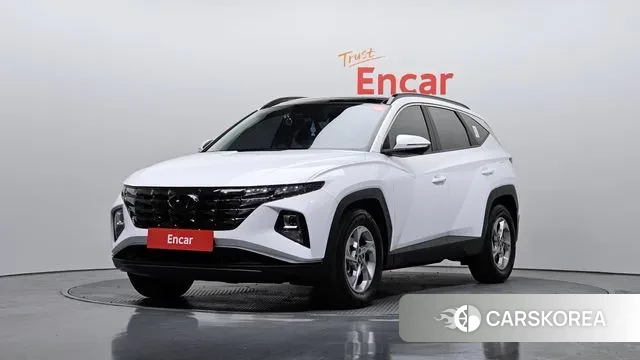 Hyundai Tucson (NX4) 2021 Белый из Кореи