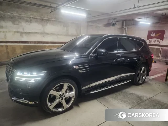 Genesis GV80 2021 Черный из Кореи