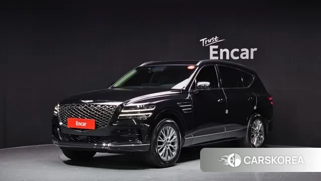 Genesis GV80 2021 Черный из Кореи