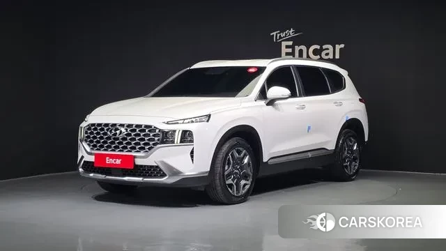 Hyundai The New Santa Fe 2021 Белый из Кореи