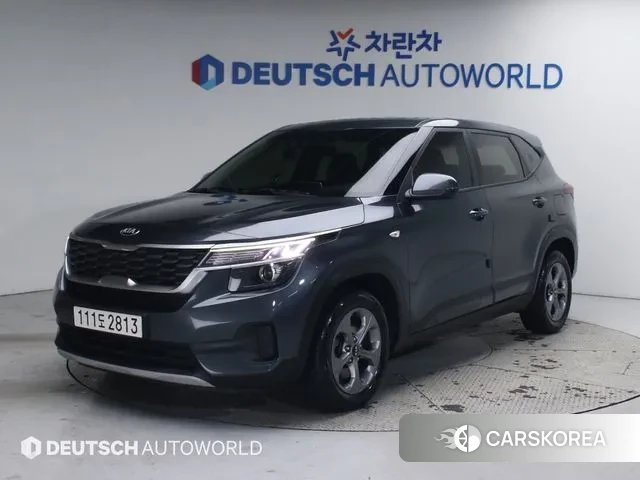 Kia Seltos 2020 Серый из Кореи