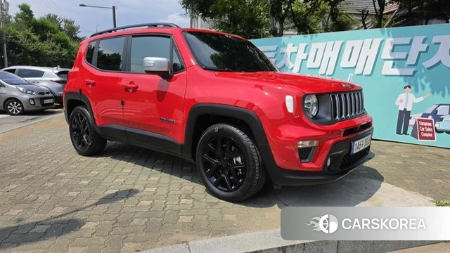 Jeep Renegade 2022 Красный из Кореи
