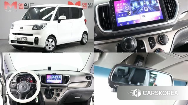 Kia The New Ray 2019 Белый из Кореи