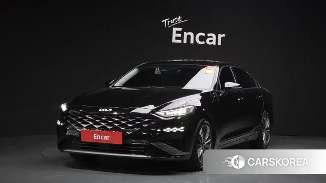 Kia K8 2021 Черный из Кореи