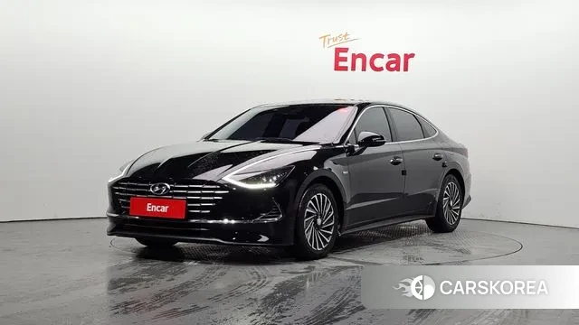 Hyundai Sonata Hybrid (DN8) 2019 Черный из Кореи