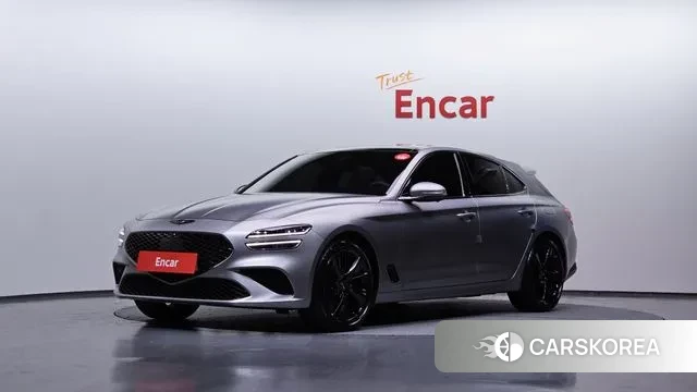 Genesis The New G70 Shooting Brake 2023 Серебристо-серый из Кореи