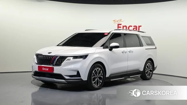 Kia Carnival 4th generation 2021 Белый из Кореи
