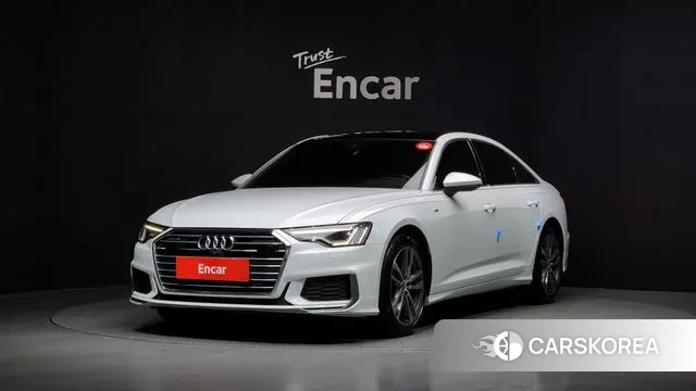 Audi A6 (C8) 2022 Белый из Кореи