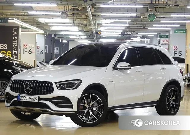 Mercedes-Benz GLC-Class X253 2021 Белый из Кореи