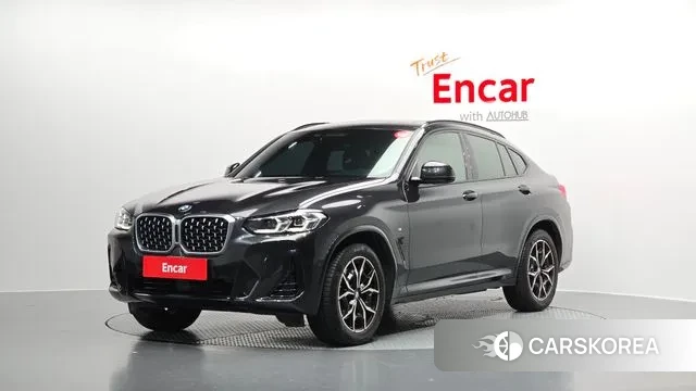 BMW X4 (G02) 2022 Серый из Кореи