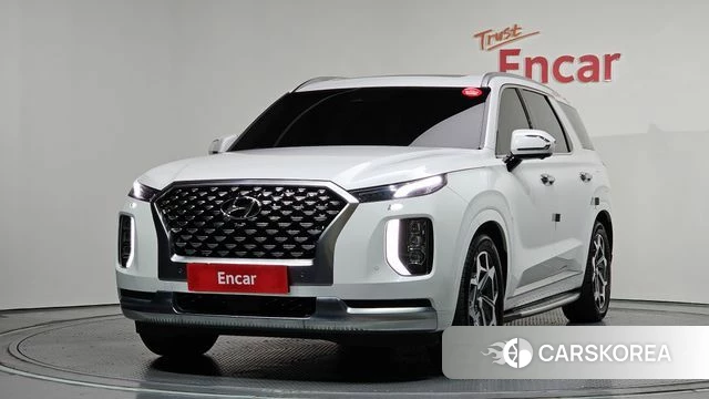 Hyundai Palisade 2021 Белый из Кореи