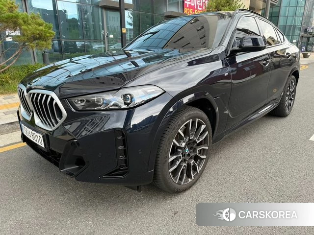 BMW X6 (G06) 2025 Черный из Кореи