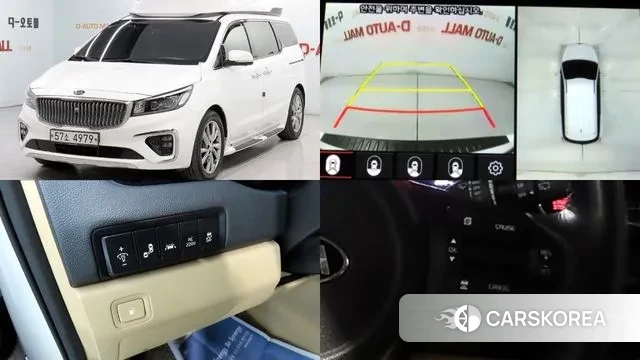 Kia The New Carnival 2018 Белый из Кореи