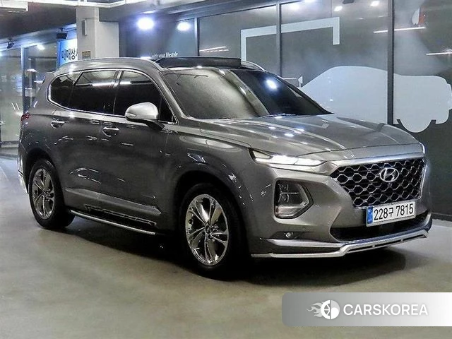 Hyundai Santa Fe TM 2018 Серый из Кореи