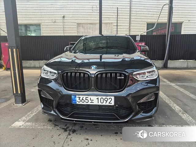 BMW X4M (G02) 2021 Черный из Кореи
