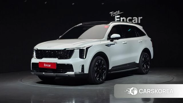 Kia The New Sorento 4th Generation 2023 Белый из Кореи