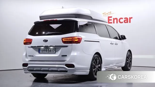 Kia The New Carnival 2019 Белый из Кореи