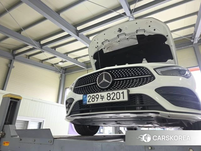 Mercedes-Benz CLA-Class C118 2021 Белый из Кореи