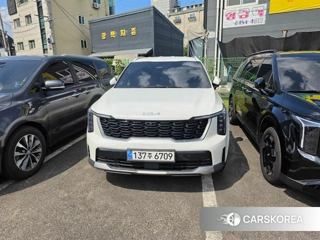 Kia The New Sorento 4th Generation 2023 Белый из Кореи