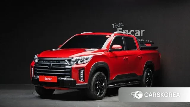 Ssangyong The New Rexton Sports Cannes 2023 Красный из Кореи